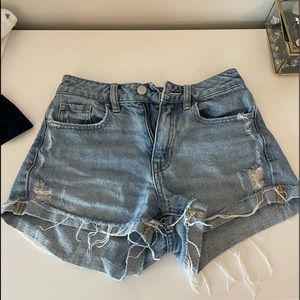 Pacsun high waisted jean shorts